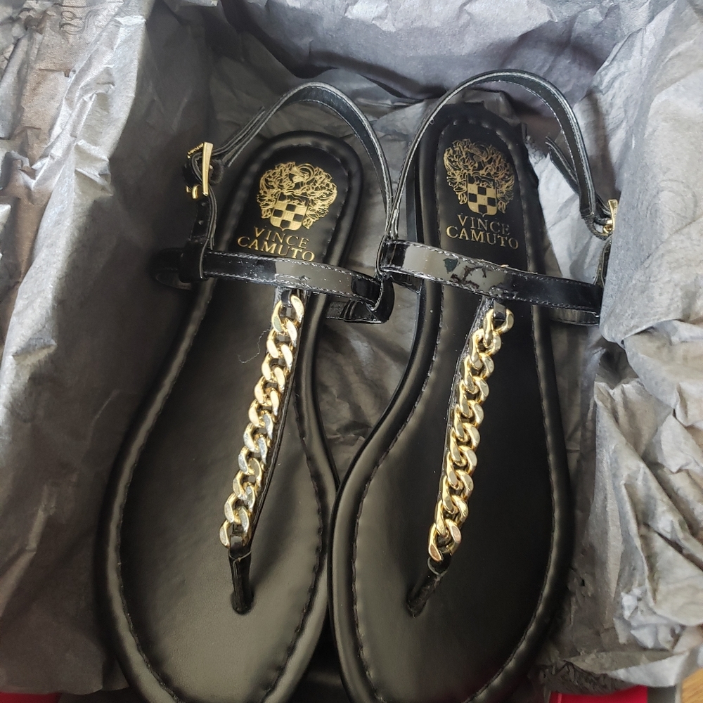 Black Sandals by Vince Camuto